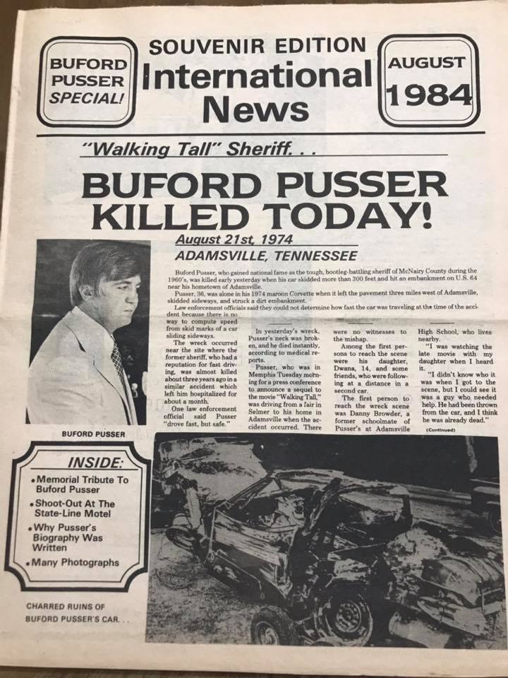 Buford Pusser: A Beloved Sheriff's Quest for Justice - Past Chronicles